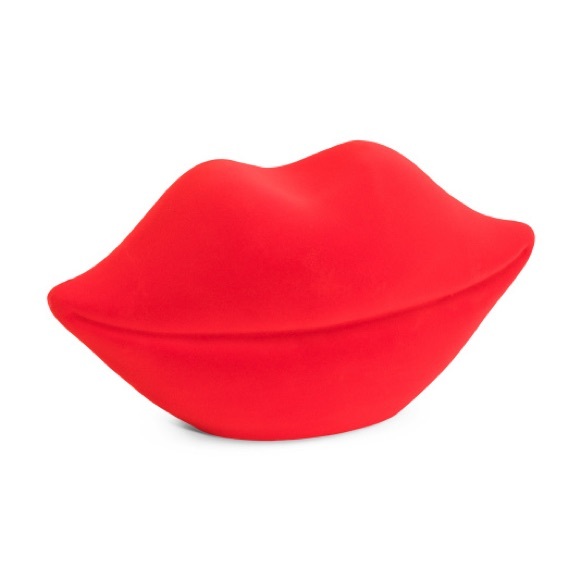 Bella Luxx Other - NIB Bella Luxx 10in Flocked Lip Decor